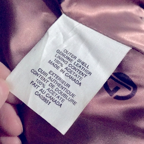 ❌SOLD❌ Gabriel Levy Leather Jacket 🇨🇦 - Picture 9 of 15